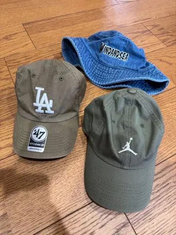 WIND AND SEA 데님 버킷 햇