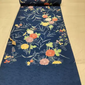 순수 실크 가을 풀꽃 옷감 (895)