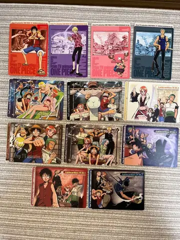 ONE PIECE 씰 시트 12장 세트