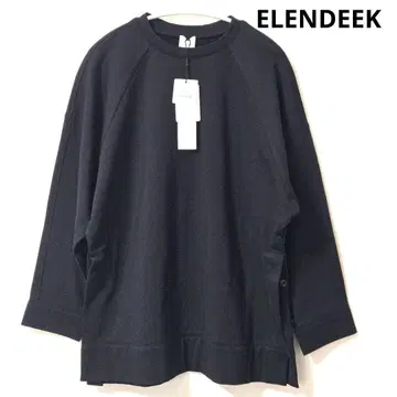 [ ELENDEEK 택 포함 새상품 ] 블랙 상의 엘렌딕 티셔츠