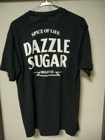DAZZLE SUGAR T셔츠 L 사이즈 블랙