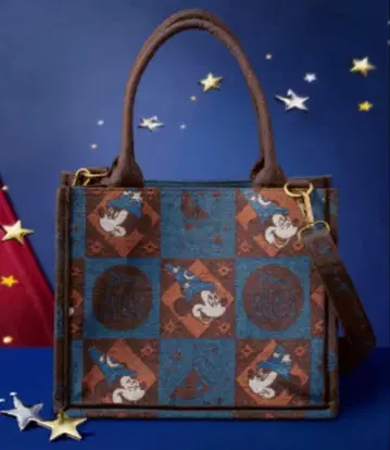 도쿄바나나 디즈니 스위츠 컬렉션 판타지아 자카드 토트백