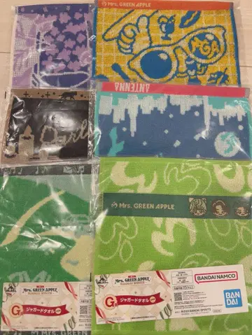 미세스 제일복권 G상 자카드 타월 컴플리트 세트