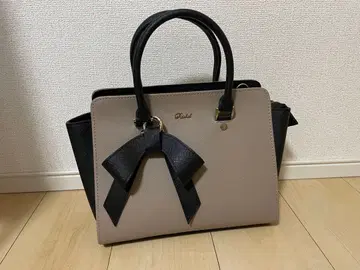 블랙 리본 숄더백