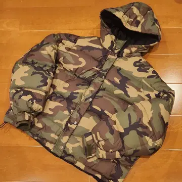 쥬에티 jouetie 카모플라쥬 다운 자켓 M 사이즈 여성용