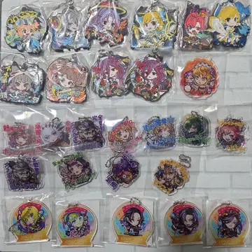 몬스터 스트라이크 러버 키링 아크릴 키링 묶음 판매