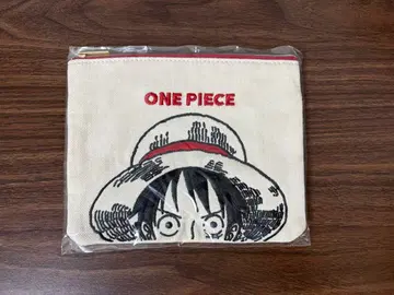 원피스 루피 자수 데님 파우치