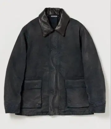 auralee 25aw duck blouson faded black