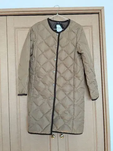 TAION 베이지 퀼팅 자켓 M