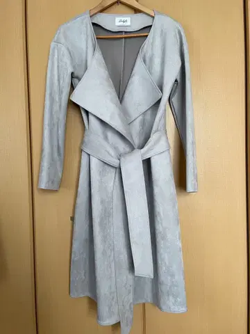 [ 새상품급 ] Delyle Noir 그레이 롱 코트