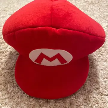 마리오 캡 빨간색