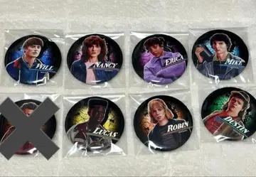 기묘한 이야기 글리터 배지 스트신 7개