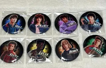 기묘한 이야기 글리터 배지 스트신 8개