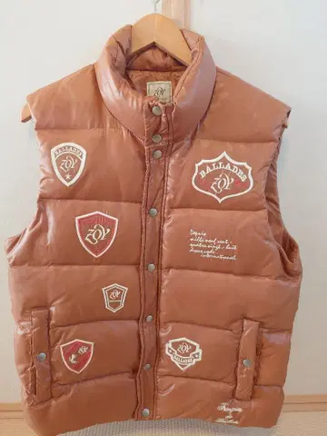 Zoy 다운 베스트 남성용 M 사이즈