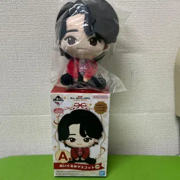 A 봉제 인형 마스코트 레드