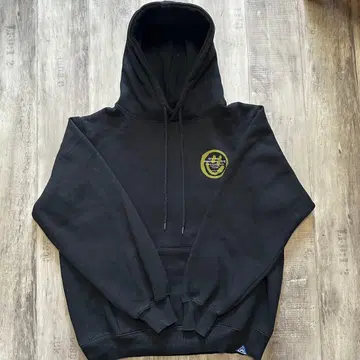 ISTKUNST 후드티 블랙 블랙 오버 사이즈