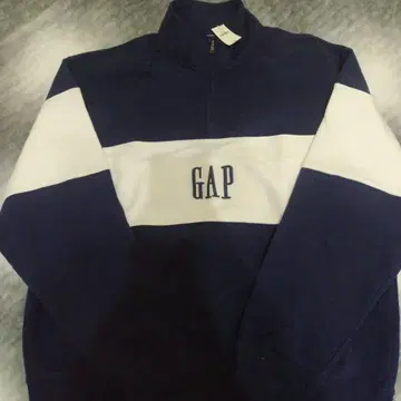 GAP 집업 트레이닝복 M 네이비/화이트