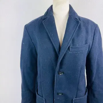 GLOBAL WORK 글로벌 워크 울 혼방 체스터 코트 0164