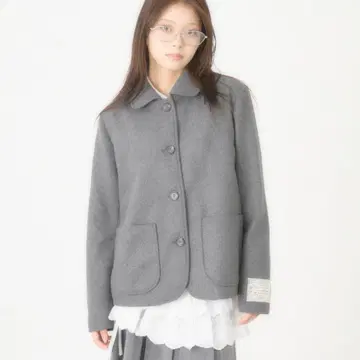 FCMM 그레이 코트 자켓