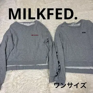 MILKFED. 그레이 트레이닝복 2개 세트