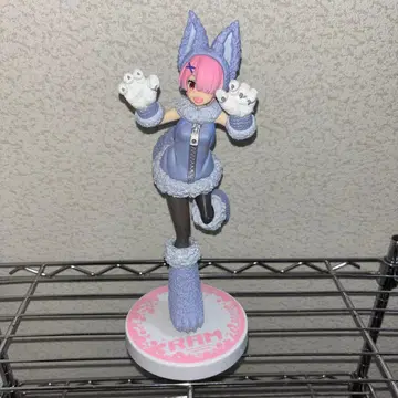 리제로 라무 고양이 귀 피규어