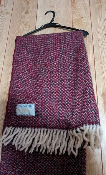 TWEEDMILL 빈티지 울 숄 대형 스톨 무릎담요