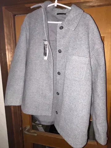 유니클로 오버 사이즈 숏 자켓