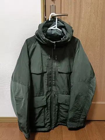 유니클로 White Mountaineering 하이브리드 다운 파카