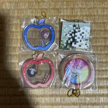 미세스 그린애플 제일복권 키링 4종류