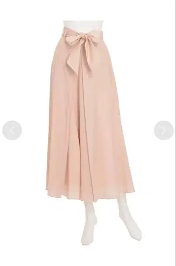 MERCURYDUO 하이웨스트 턱 와이드 팬츠 아이보리 가우초 팬츠