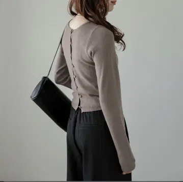 라지엠 니트 가디건 모카