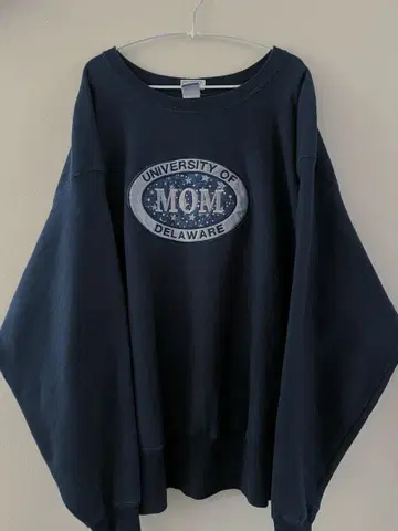 구제 의류 champion 챔피온 자수 MOM 리버스 위브 맨투맨