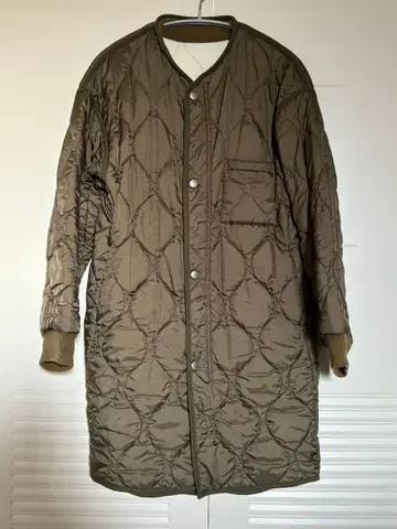 green label relaxing 퀼팅 자켓