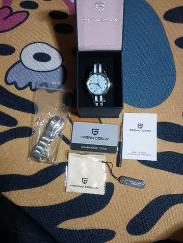 PAGANI DESIGN PD-1731 VH31 아쿠아 블루 손목시계