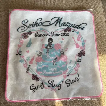 마츠다 세이코 콘서트 투어 2025 미니 타월 Seiko Matsuda