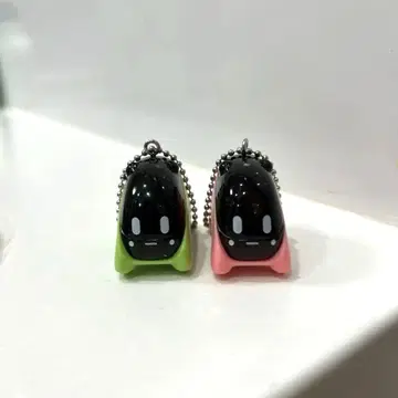 TOYOTA 키즈 모비 키링 그린 핑크