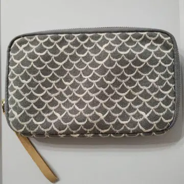 호보히치 히키다시 파우치 언니 물고기 비늘 무늬