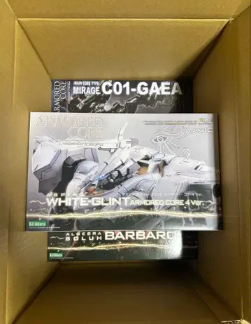 아머드 코어 4 화이트 그린토 알제브라 미라주 가이아 3종 세트