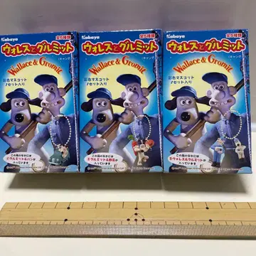 월레스와 그루밋 피규어 3개 세트