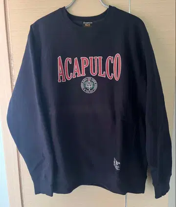 Acapulco Gold 아카풀코 골드 칼리지 맨투맨 네이비
