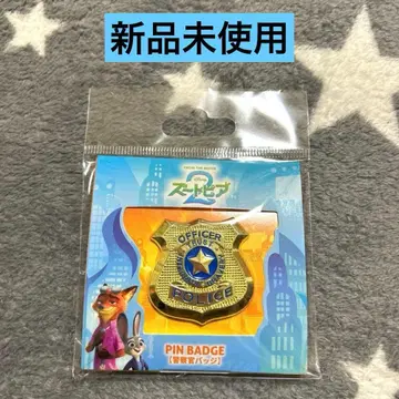 주토피아2 경찰관 배지 주디 핀 배지 핀즈