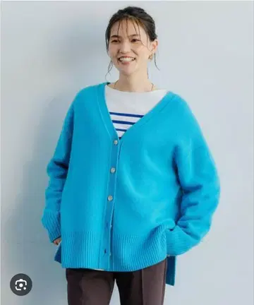 그린 라벨 SERENITY 세레니티 가디건 울 100 새상품