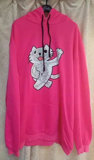 키류 Drug honey 콜라보 냥길 후드티