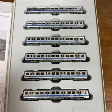 MRT381형 기차 6량 세트 N게이지 대만 메트로 VM3006