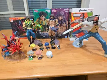 체인소 맨, 죠죠, 주술회전 피규어