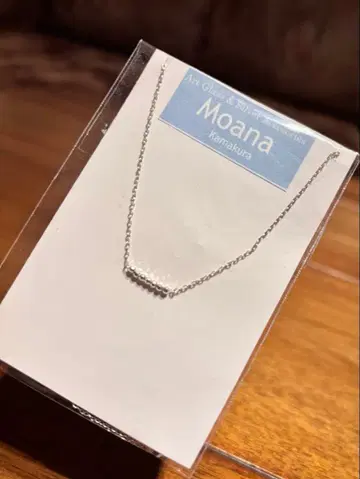 모아나 카마쿠라 실버 목걸이 미사용