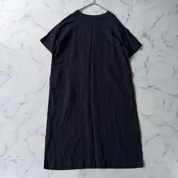 인기 써니클라우드 네이비 롱 원피스 M