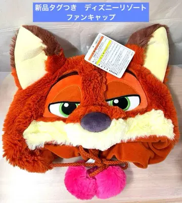닉 주토피아 팬캡 모자 디즈니 리조트 여우
