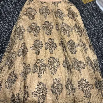 coco deal 레이스 롱 스커트