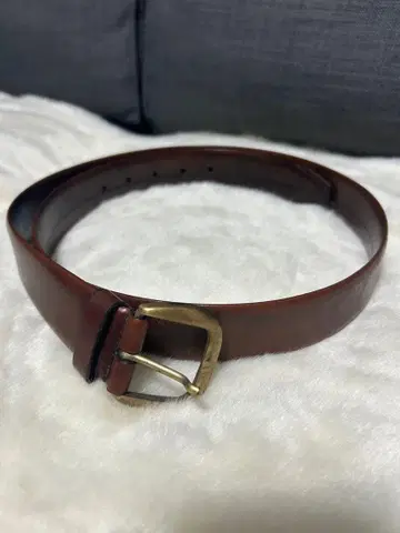질 샌더 브라운 가죽 벨트 정품 미사용 새상품